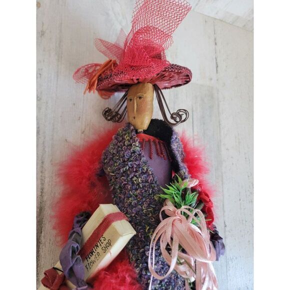 Florinies Flower Shop fancy shopping lady tall unique dress up figure - Picture 6 of 13